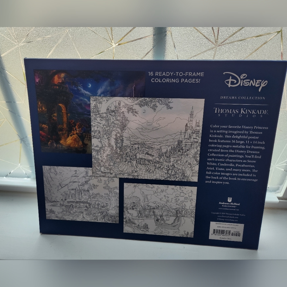 Thomas Kinkade Coloring Book - Picture 2 of 6